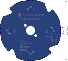 Pilový kotouč EXPERT Fibre Cement, 140 × 1,8/1,2 × 20 mm, T4