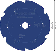 Pilový kotouč EXPERT Fibre Cement, 235 × 2,2/1,6 × 30 mm, T6