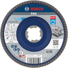 Lamelový brusný kotouč PRO X571, rovné provedení, 125 mm, G40, X-Lock
