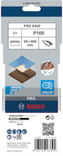 Brusný pás PRO X440, 60 × 400 mm, G100, 3 ks