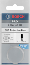 Redukční kroužek pro pilové kotouče PRO, 30 × 1,5 × 25,4 mm