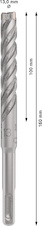 Vrták do betonu PRO SDS plus-5X, 13 × 100 × 160 mm