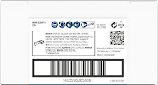 Ponorný pilový list PRO MAII 32 APB, 32 × 80 mm, 50 ks