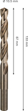 Vrták do kovu PRO Stainless Steel HSS-Co, 10,5 × 87 × 133 mm
