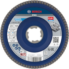 Lamelový brusný kotouč PRO X571, lomené provedení, 115 mm, G120, X-Lock