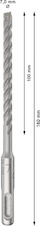 Vrták do betonu PRO SDS plus-5X, 7 × 100 × 160 mm, 10 ks