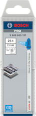 Pilový plátek pro přímočaré pily PRO Metal Pipes and Profiles T321BF, 132 mm, 25 ks