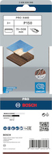 Brusný pás PRO X440, 75 × 508 mm, G150, 3 ks