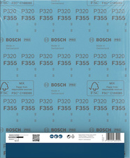 Brusná role PRO C355, 230 × 280 mm, G320