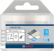 Vrtací korunka pro suché vrtání PRO Ceramic dry, 80 × 35 × 14 mm