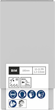 Pilový plátek pro přímočaré pily PRO Metal thick and thin T123XF, 100 mm, 100 ks