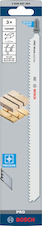 Pilový plátek pro přímočaré pily PRO Wood precise T1044DP 250 mm, 3 ks