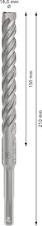Vrták do betonu PRO SDS plus-5X, 16 × 150 × 210 mm