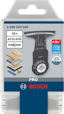 Ponorný pilový list PRO AII 65 APIB, 65 × 40 mm, 10 ks