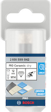 Vrtací korunka pro suché vrtání PRO Ceramic dry, 12 × 30 × 14 mm