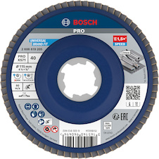 Lamelový brusný kotouč PRO X571, rovné provedení, 115 mm, G40, X-Lock