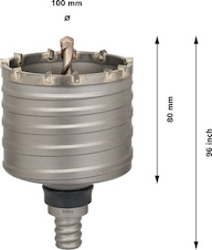 Vrtací korunka PRO SDS max-5 Core Cutter, 100 × 80 × 96 mm