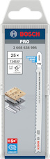 Pilový plátek pro přímočaré pily PRO Multi Material thick and thin T345XF, 132 mm, 25 ks