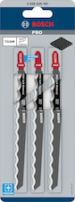 Pilový plátek pro přímočaré pily PRO Soft Material T313AW, 152 mm, 3 ks