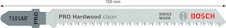Pilový plátek pro přímočaré pily PRO Hardwood clean T101AIF 100 mm, 3 ks