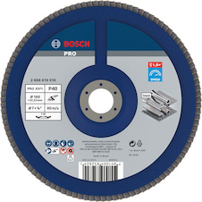 Lamelový brusný kotouč PRO X571, lomené provedení, 180 mm, G40