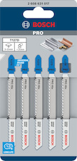 Pilový plátek pro přímočaré pily PRO Alu T127D, 100 mm, 5 ks