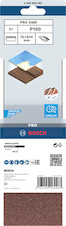 Brusný pás PRO X440, 75 × 610 mm, G100, 3 ks