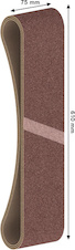 Brusný pás PRO X440, 75 × 610 mm, G120, 3 ks