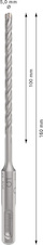 Vrták do betonu PRO SDS plus-5X, 5 × 100 × 160 mm