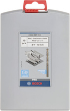 Sada vrtáků do kovu PRO Stainless Steel HSS-Co, 19 ks