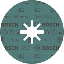 Fíbrový kotouč PRO R574, X-Lock, 125 mm, P80
