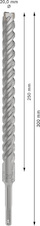 Vrták do betonu PRO SDS plus-5X, 20 × 250 × 300 mm