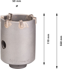 Vrtací korunka PRO SDS plus-5 Core Cutter, 50 × 50 × 72 mm