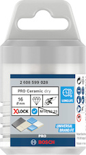 Děrovka pro suché vrtání PRO Ceramic dry, 16 × 30 mm, X-Lock