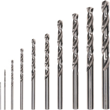 Sada vrtáků do kovu PRO Metal HSS-G, 10 ks