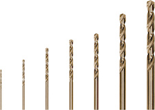 Sada vrtáků do kovu PRO Metal HSS-G, 7 ks