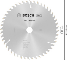 Pilový kotouč PRO Wood pro okružní pilu, 190 × 2,6 × 20 mm, T48
