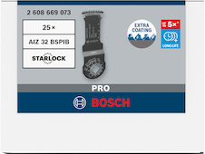 Ponorný pilový list PRO AIZ 32 BSPIB, 32 × 50 mm, 25 ks