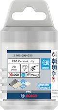 Děrovka pro suché vrtání PRO Ceramic dry, 20 × 35 mm, X-Lock