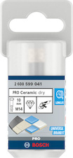 Vrtací korunka pro suché vrtání PRO Ceramic dry, 10 × 30 × 14 mm