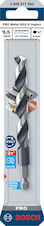Vrták do kovu PRO Metal HSS-G Impact, 9,5 × 81 × 125 mm