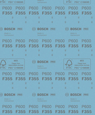 Brusná role PRO C355, 230 × 280 mm, G600