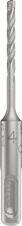 Vrták do betonu PRO SDS plus-5X, 4 × 50 × 110 mm