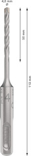 Vrták do betonu PRO SDS plus-5X, 4 × 50 × 110 mm