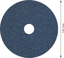 Fíbrový kotouč PRO R575, 125 mm, P80