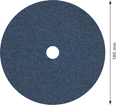 Fíbrový kotouč PRO R575, 180 mm, P80