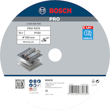 Fíbrový kotouč PRO R575, 180 mm, P120