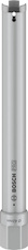 Vrtací korunka PRO Core Cutter dry pro vrtání za sucha, 42 × 330 mm, UNC 1¼″