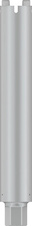 Vrtací korunka PRO Core Cutter dry pro vrtání za sucha, 68 × 400 mm, UNC 1¼″