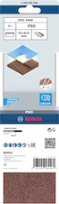 Brusný pás PRO X440, 75 × 610 mm, G60, 3 ks